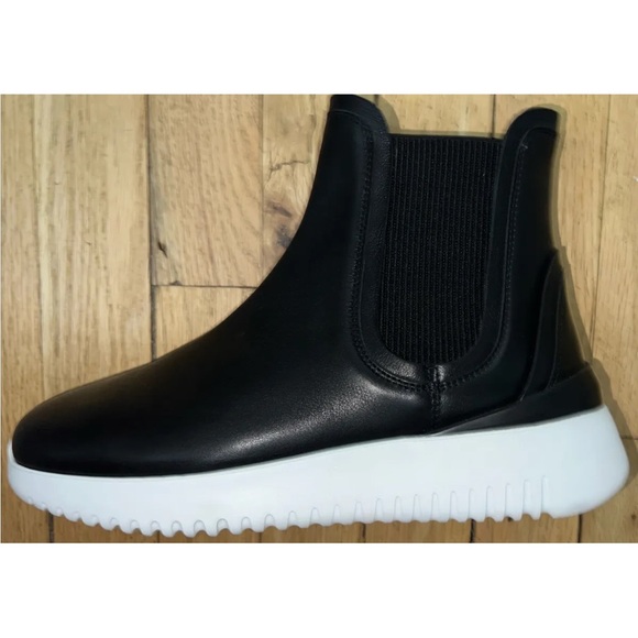 AQUATALIA
Cristiana Leather Chelsea Sneaker Booties -
Black - Picture 4 of 10